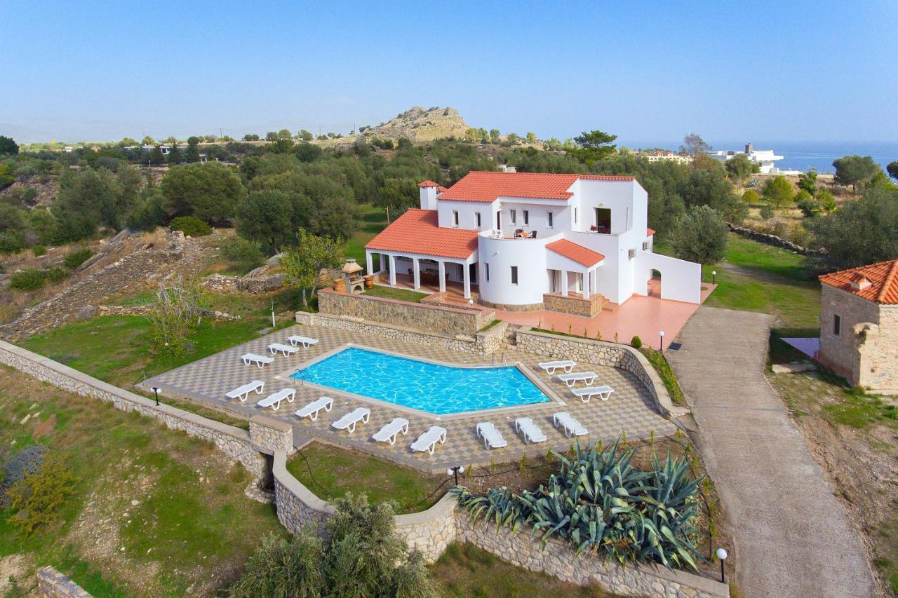 Villa Krokali Lindos מראה חיצוני תמונה